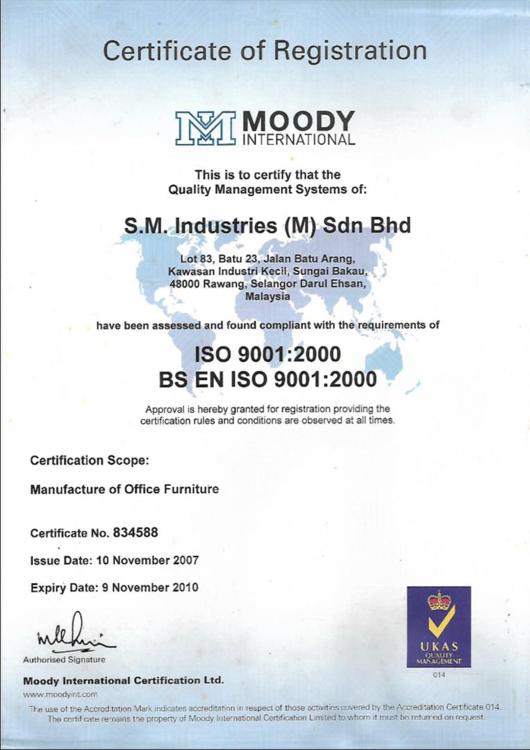 Certificate 1
